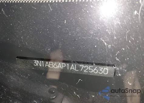 2010 Nissan Sentra 2.0/2.0S/Sr/2.0Sl z USA, uszkodzony, nr VIN 3N1AB6AP1AL725630